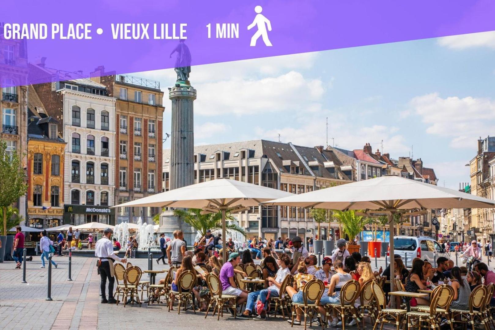 Superbe Appartement Sur La Grand Place, Avec Vue ! Λιλ Εξωτερικό φωτογραφία